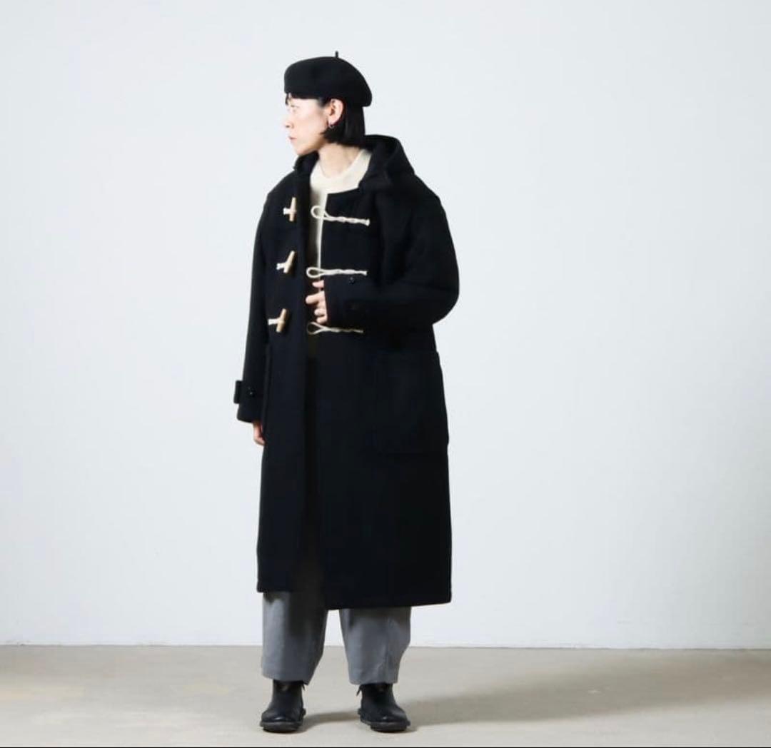 LENO 黒 ダッフルコート サイズ1