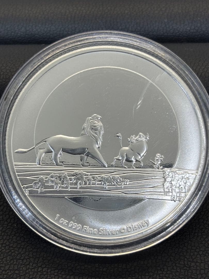 未開封ディズニーライオンキング 1オンス999ファインシルバー 2021年