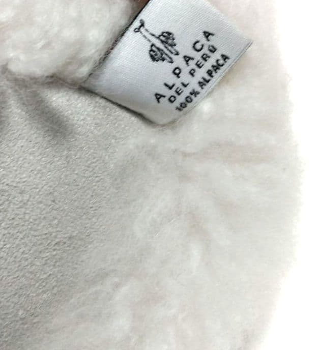 B.B.FAT　白鳥　アルパカウール100％　ハンドメイド　海外製　ぬいぐるみ