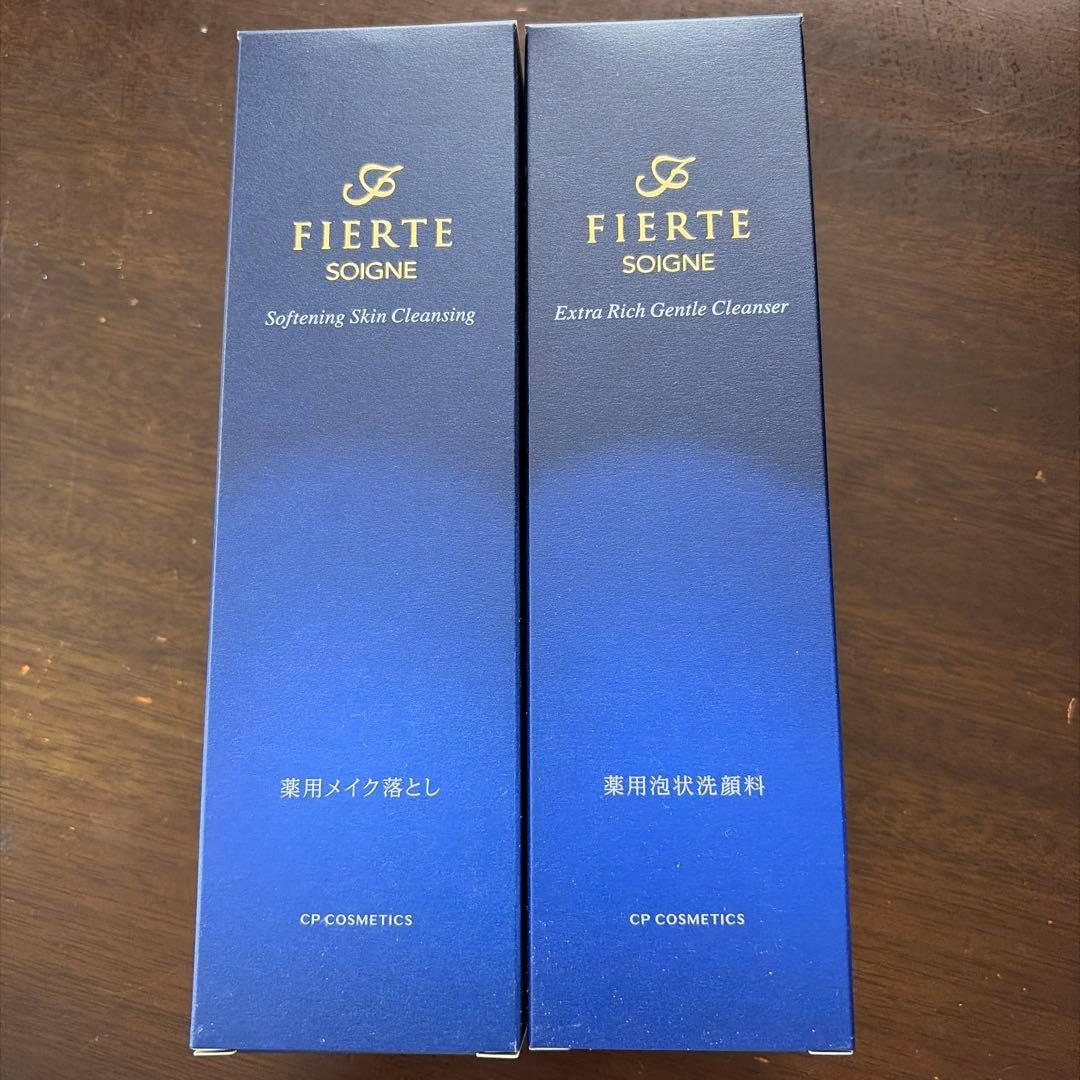 FIERTE SOIGNE 洗顔料 2種セット FIERTE SOIGNE 洗顔料 2種セット ソワーニュフィエルテ 洗顔料 2本