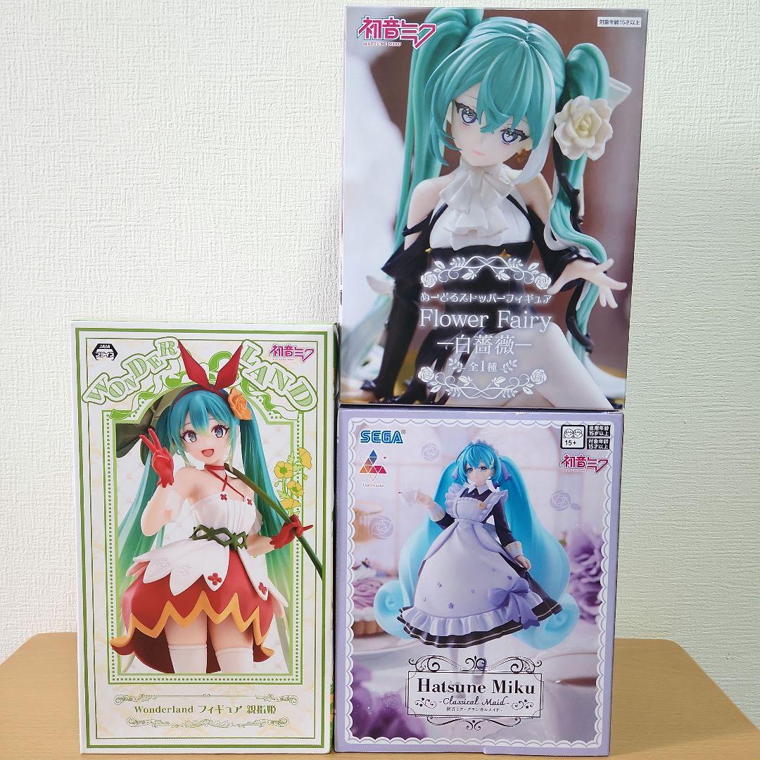 美少女 フィギュア まとめ売り アルベド 初音ミク そに子 夜刀神十香