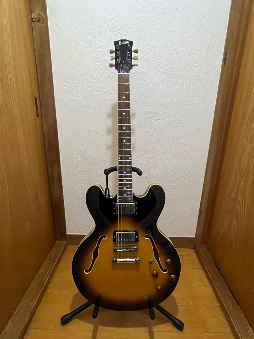 BURNY セミアコ　RSA55 サンバースト