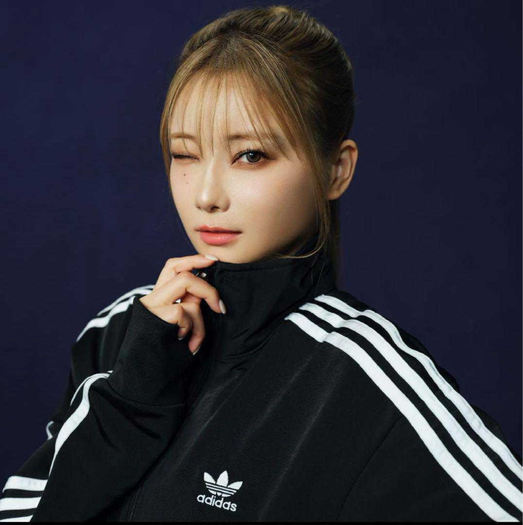 美品 希少 adidas モノグラム ファイヤーバード トラックジャケット L