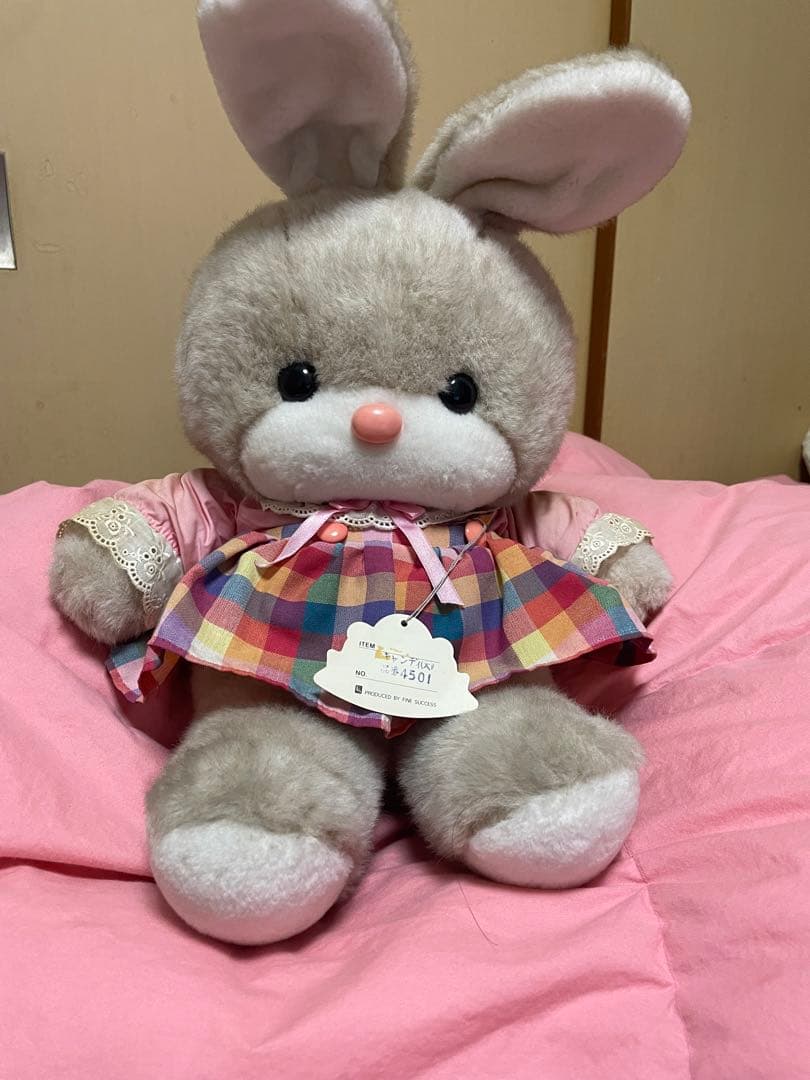 【レトロ希少!!!】吉徳 うさぎ ぬいぐるみ