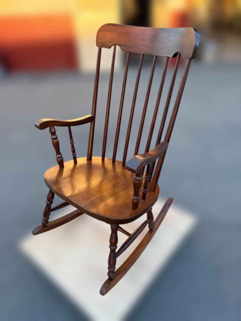 柏木工　KASHIWA　ロッキングチェア　飛騨家具　ヴィンテージ　レトロ 柏木工 KASHIWA ロッキングチェア 飛騨家具 アンティーク調 揺り椅子