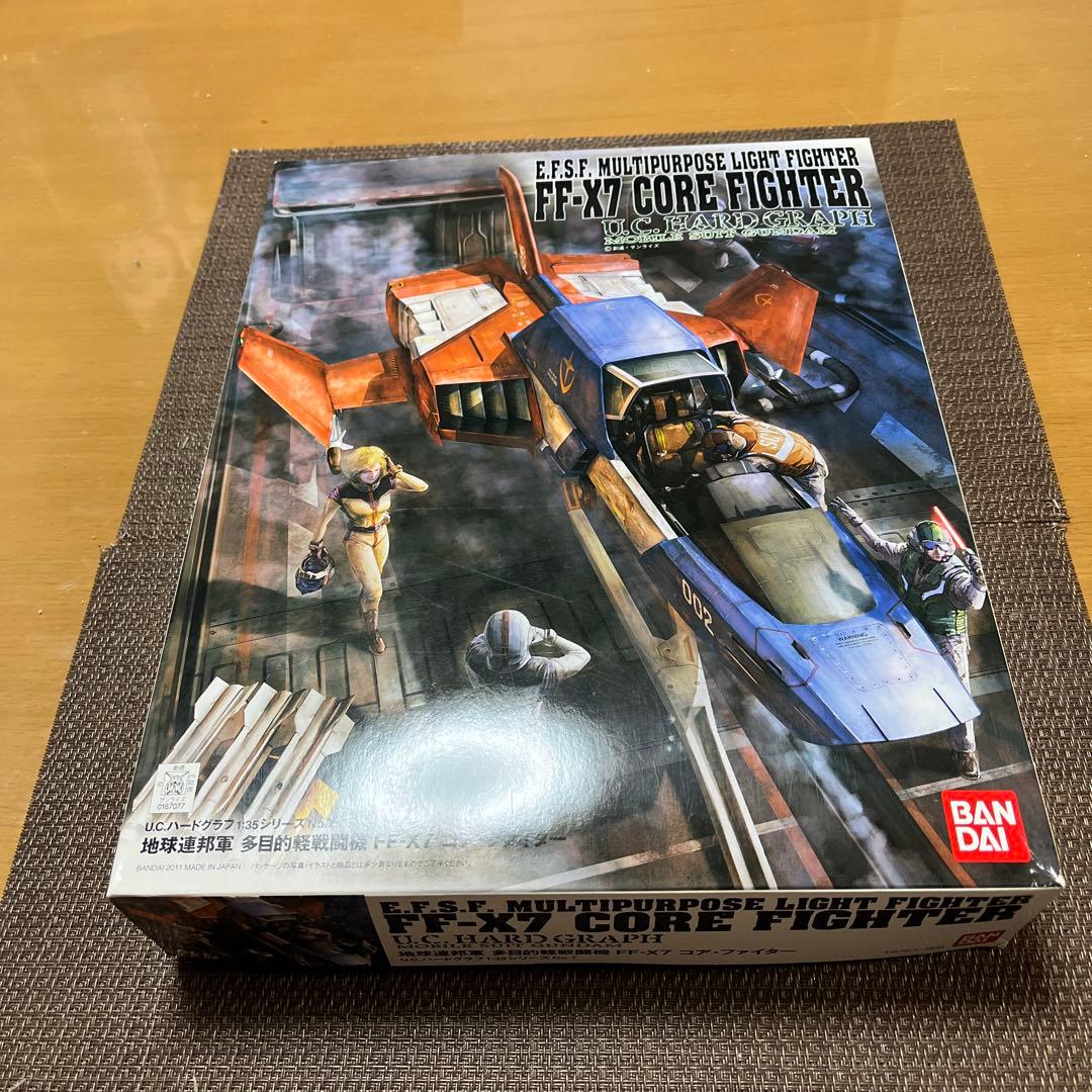 BANDAI FF-X7 コアファイター　1/35 U.C.ハードグラフシリーズ Amazon.co.jp: バンダイ(BANDAI) U.C.HARD GRAPH 1/35 地球連邦軍