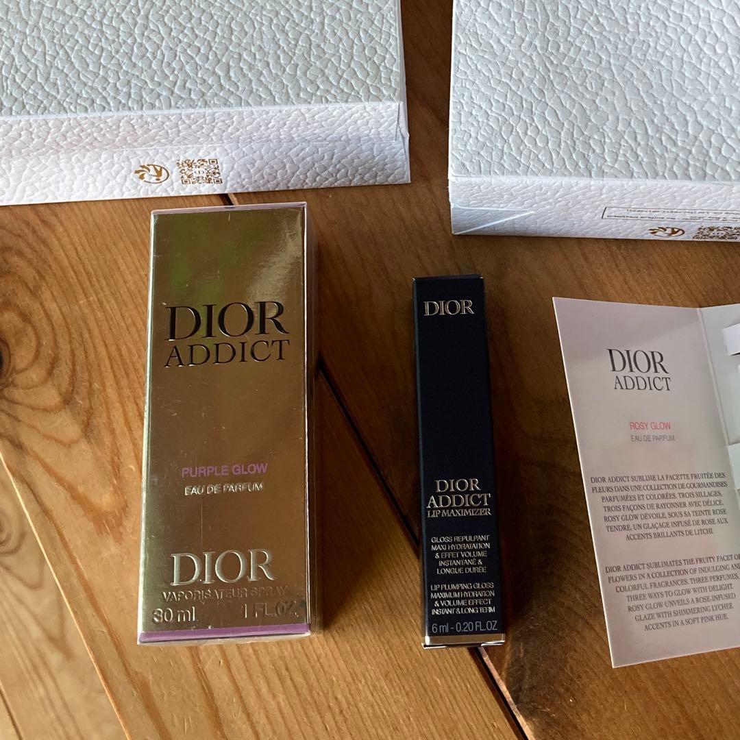 香水(女性用) Dior Addict Purple Glow & Lip Maximizer