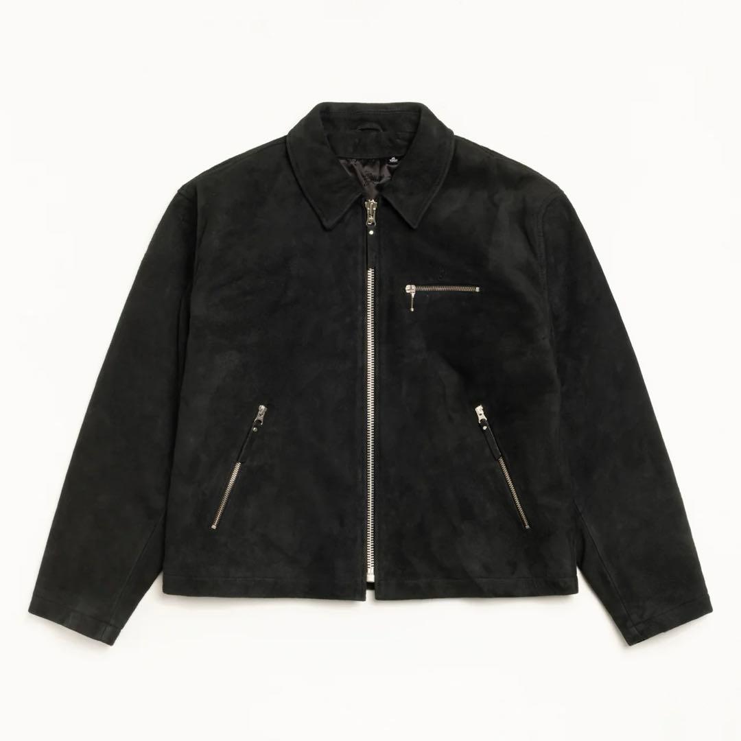 Stussy Bing Jacket Suede ブルゾン ラムレザー 24ss