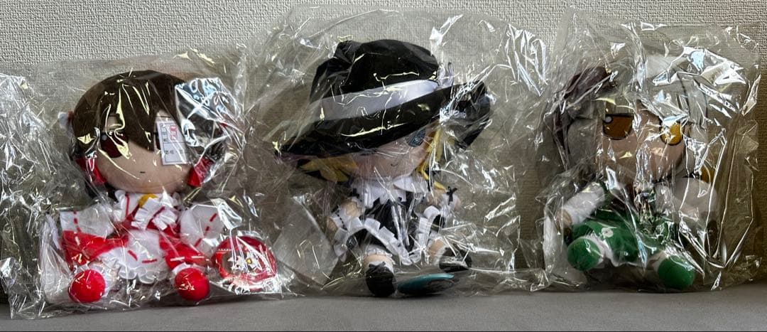 東方ぬいぐるみシリーズ 27 31 92 ふもふも 3体セット 東方ぬいぐるみシリーズ27【博麗霊夢（香霖堂ver.）】ふもふもれいむ