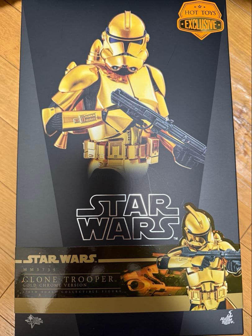 ホットトイズ　クローン・トルーパー　ゴールドクロム