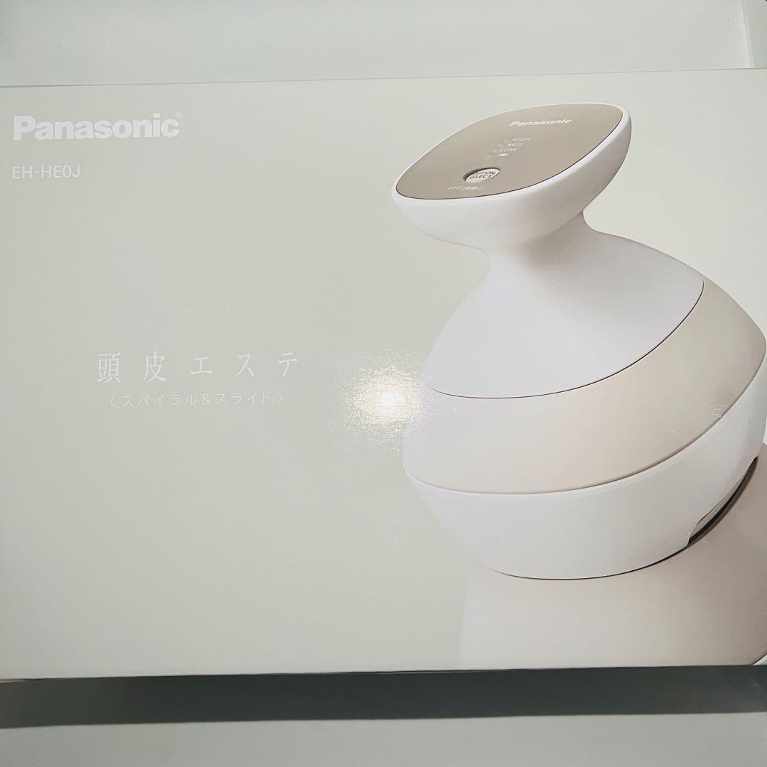 新品 パナソニック 頭皮エステ スパイラル&スライド EH-HE0J 美容家電