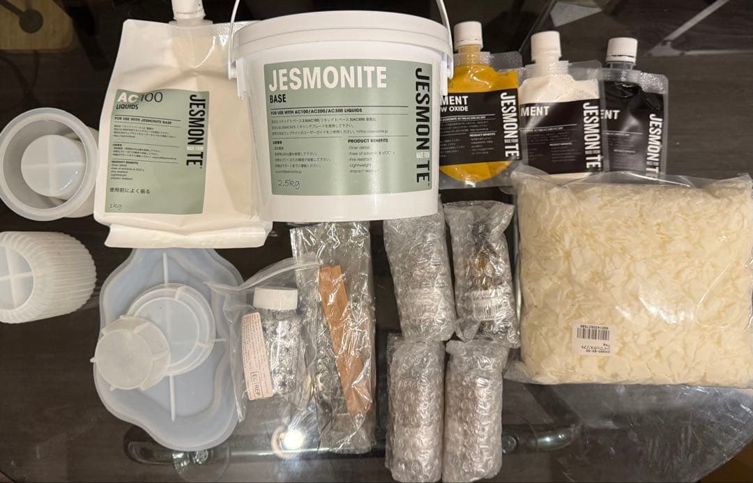 ジェスモナイト&キャンドル