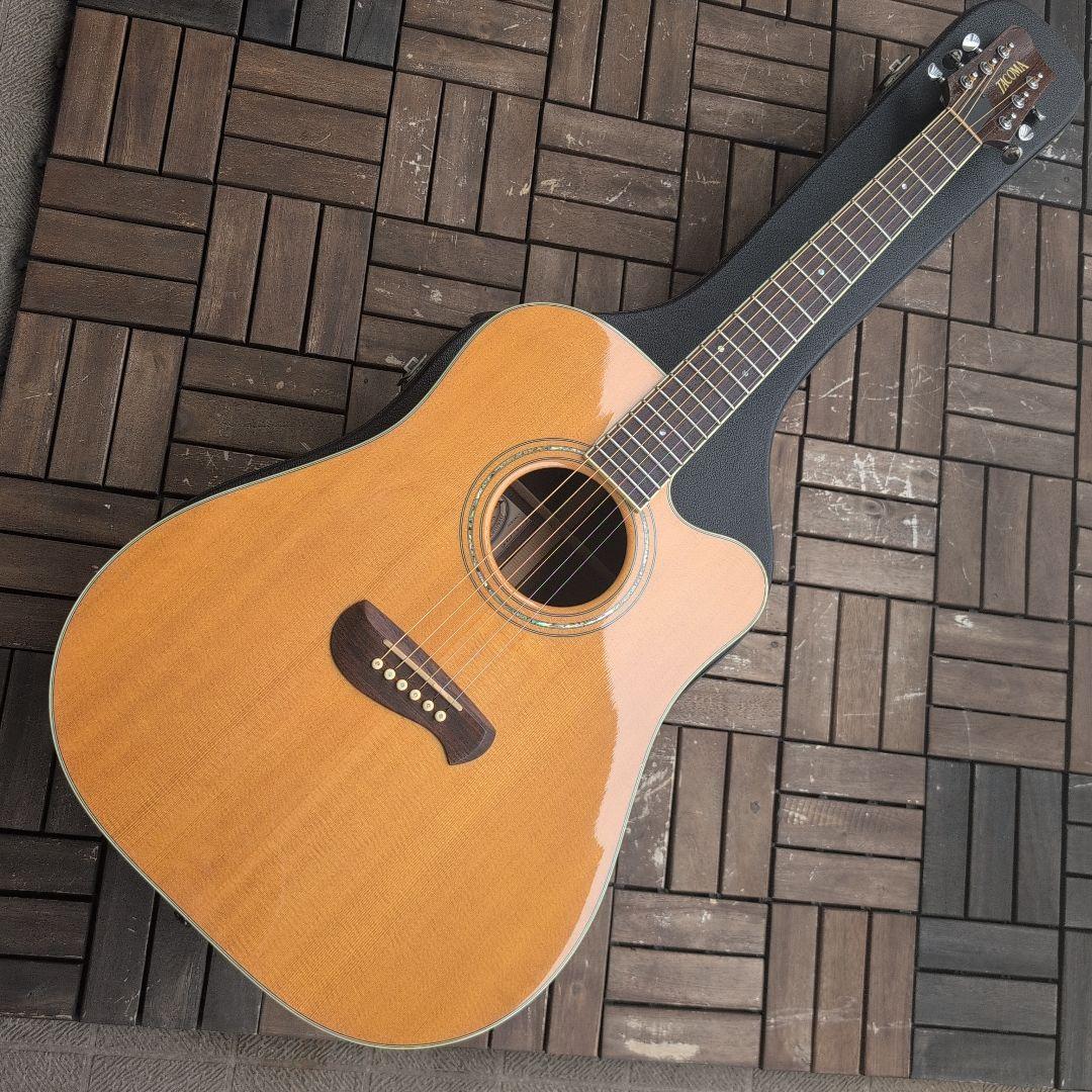 TACOMA 全単板 USA製 DR16C ナチュラル 塗装に難有り！