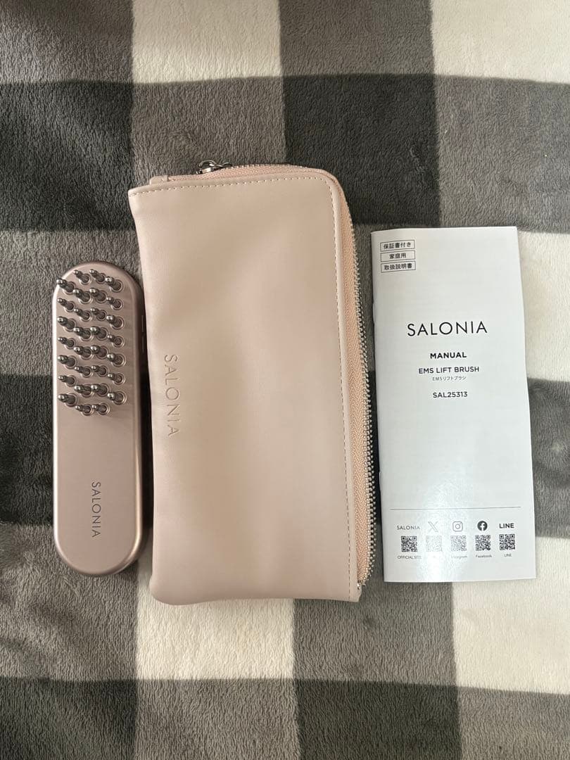 SALONIA EMSリフトブラシ ピンク ギフト 限定色