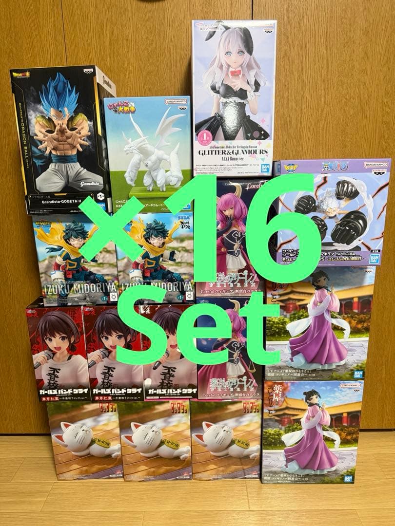 最新含むプライズフィギュアまとめ売り 16点セット