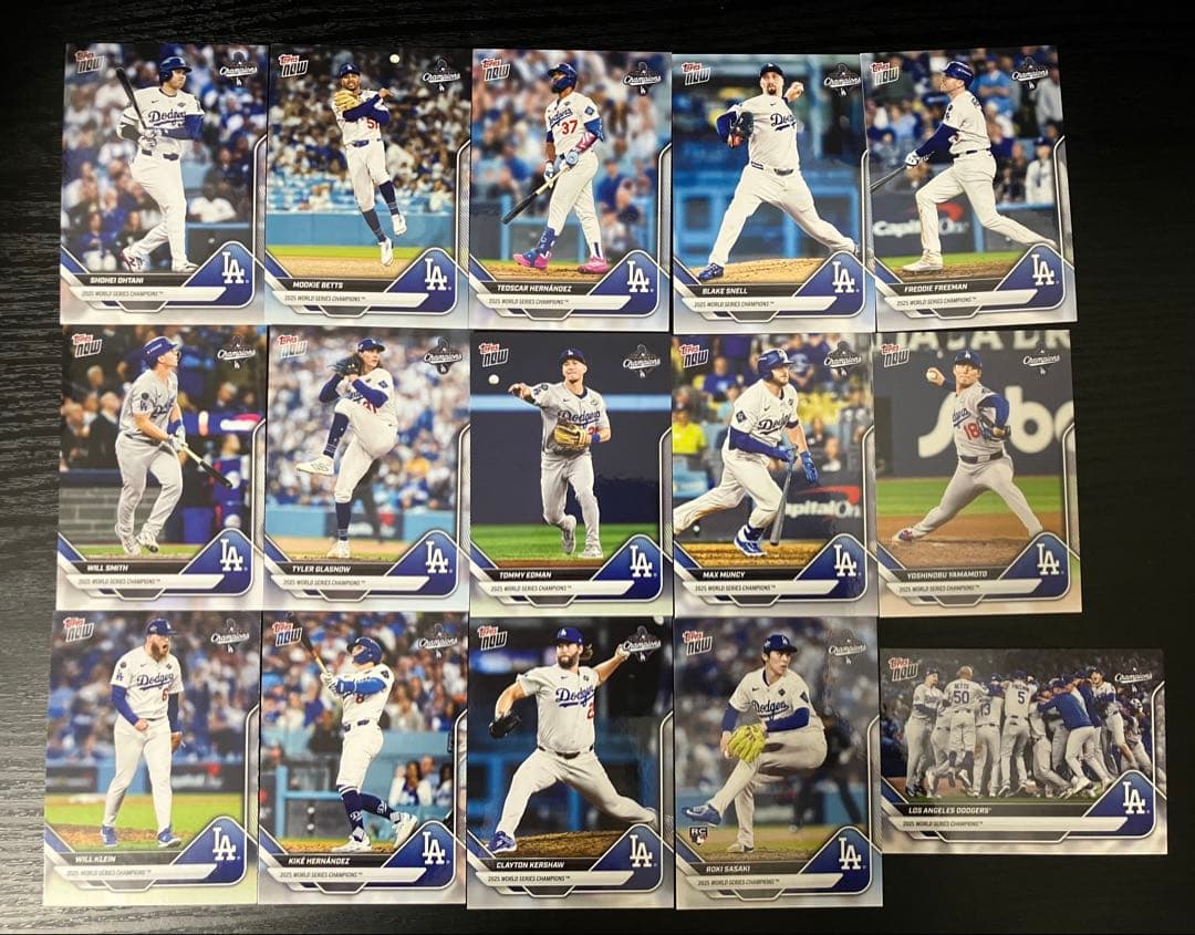 Roki Sasaki RCカード 2025年ワールドシリーズチャンピオン - メルカリ