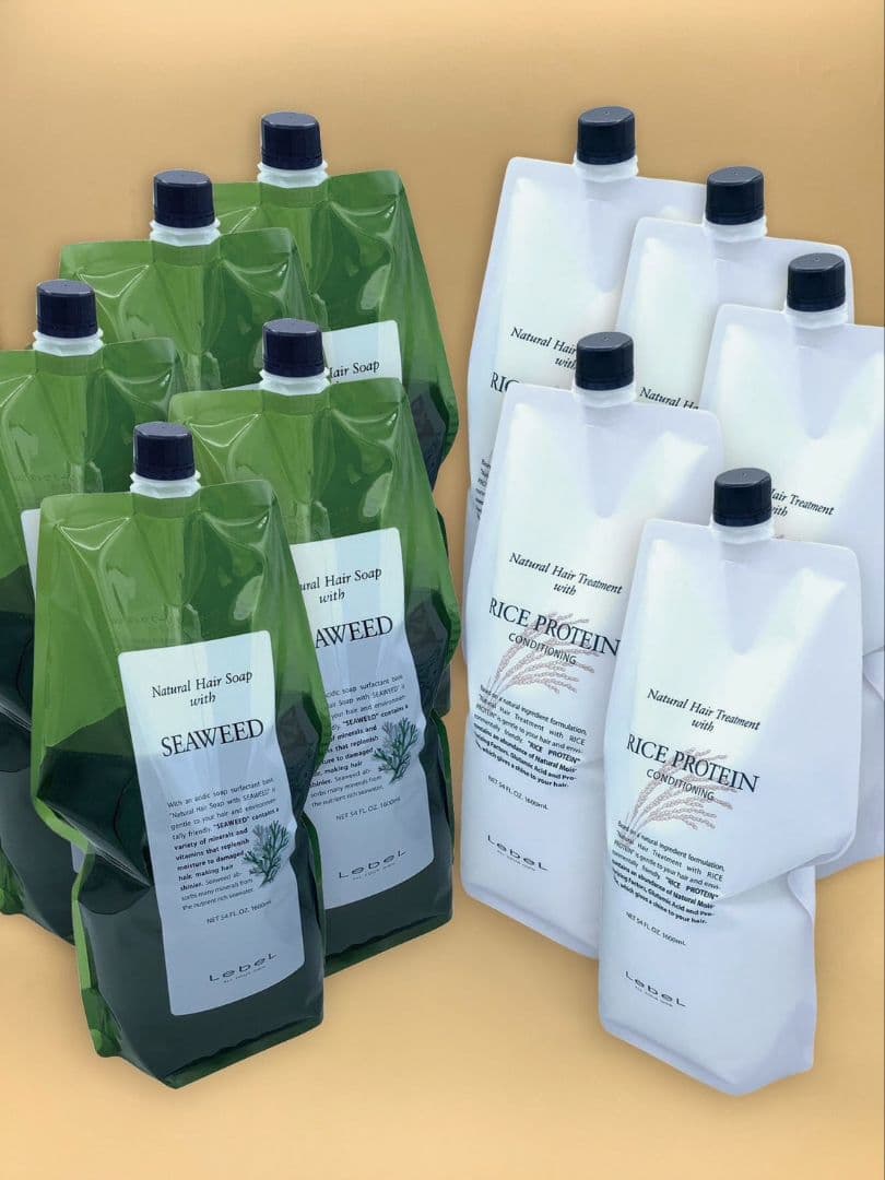 ナチュラルヘアソープ＆トリートメント1600ml 5セット