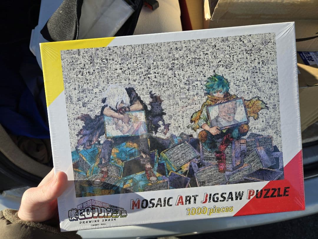 僕のヒーローアカデミア モザイクアートジグソーパズル 1000ピース　未開封 新品未開封】僕のヒーローアカデミア ヒロアカ展 モザイクアート