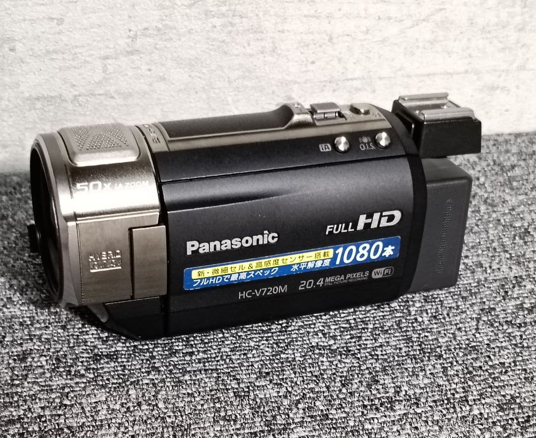 Panasonic HC-V720M ビデオカメラ 本体美品です！SDカード付き