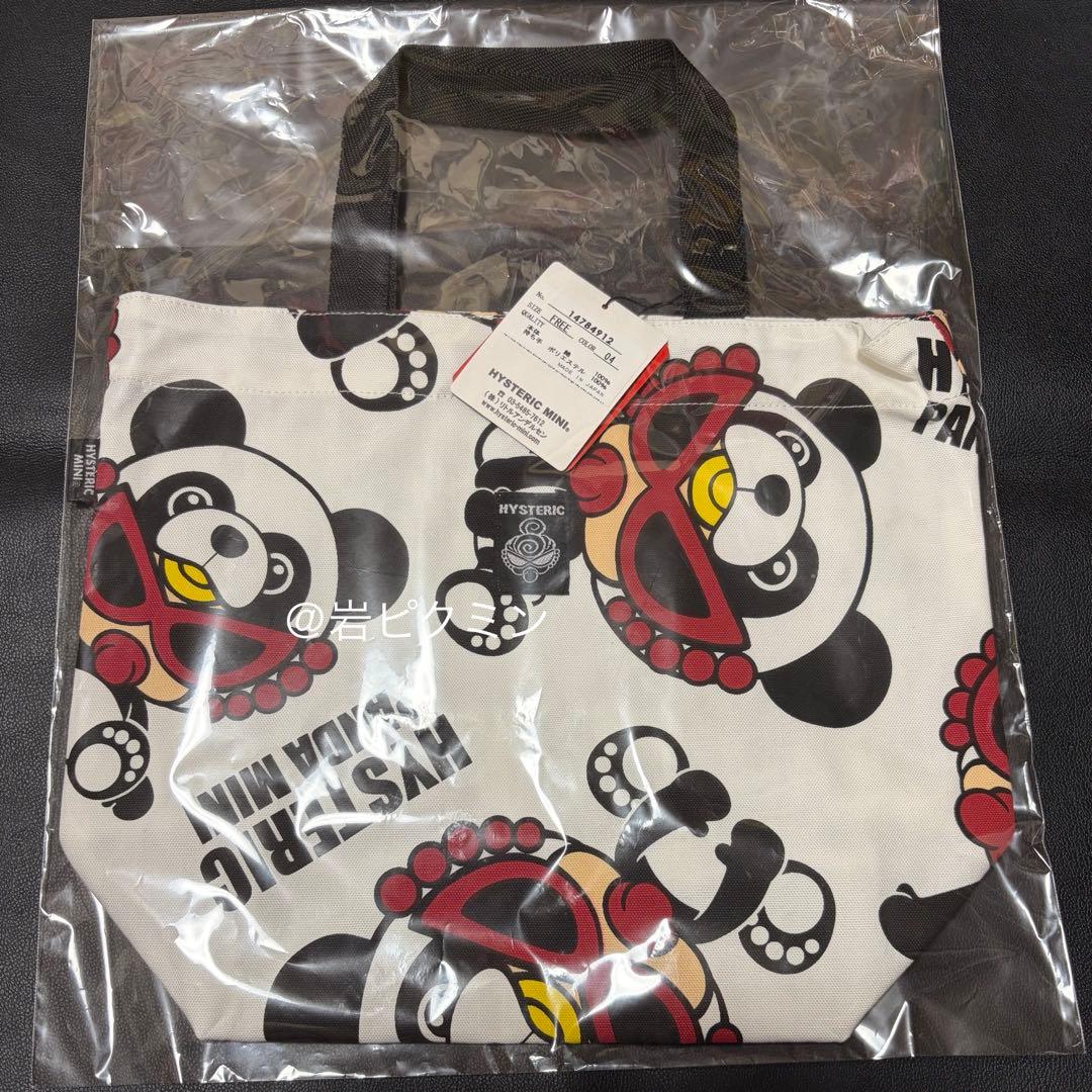 ヒステリックミニ パンダMINI ミニサイズトートバッグ　HYSMINI 2026年最新】ヒステリックミニ トートバッグ パンダの人気アイテム