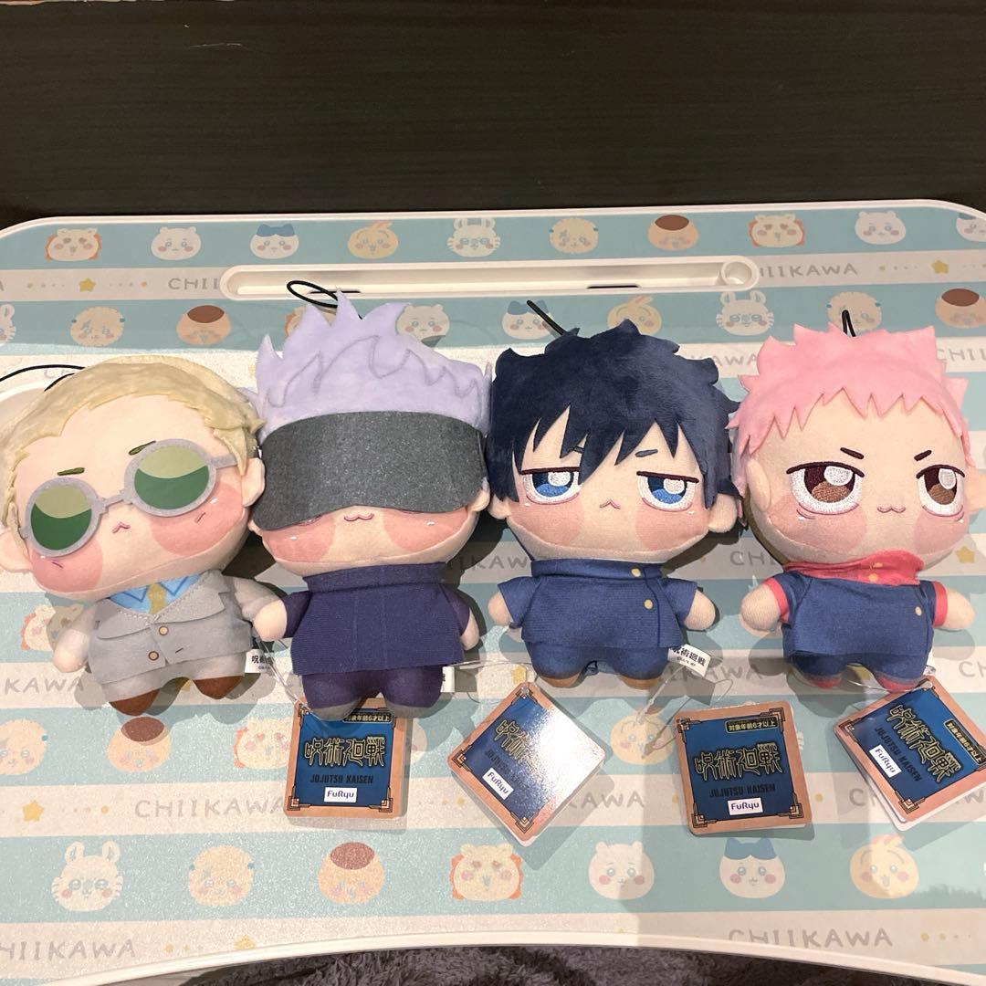 呪術廻戦　ちょぴぬい①・②　虎杖　伏黒　五条　七海　4体セット 2023年7月15日】呪術廻戦 ちょぴぬいぷち | サブカルホリック