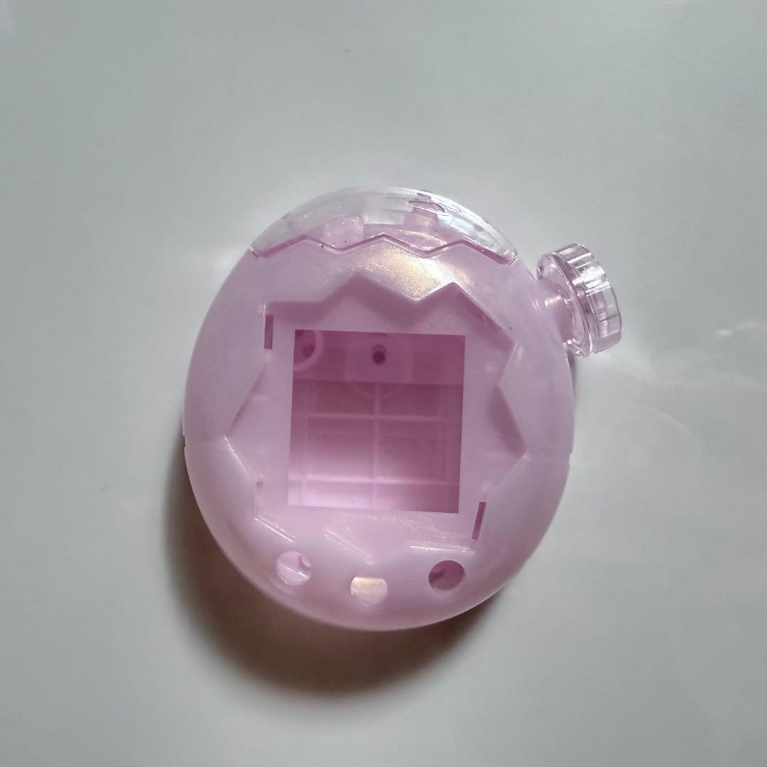 たまごっち パラダイス カスタム パーツ クリア ピンク パール たまごっち パラダイス用 カスタム パーツ シェル フルセット