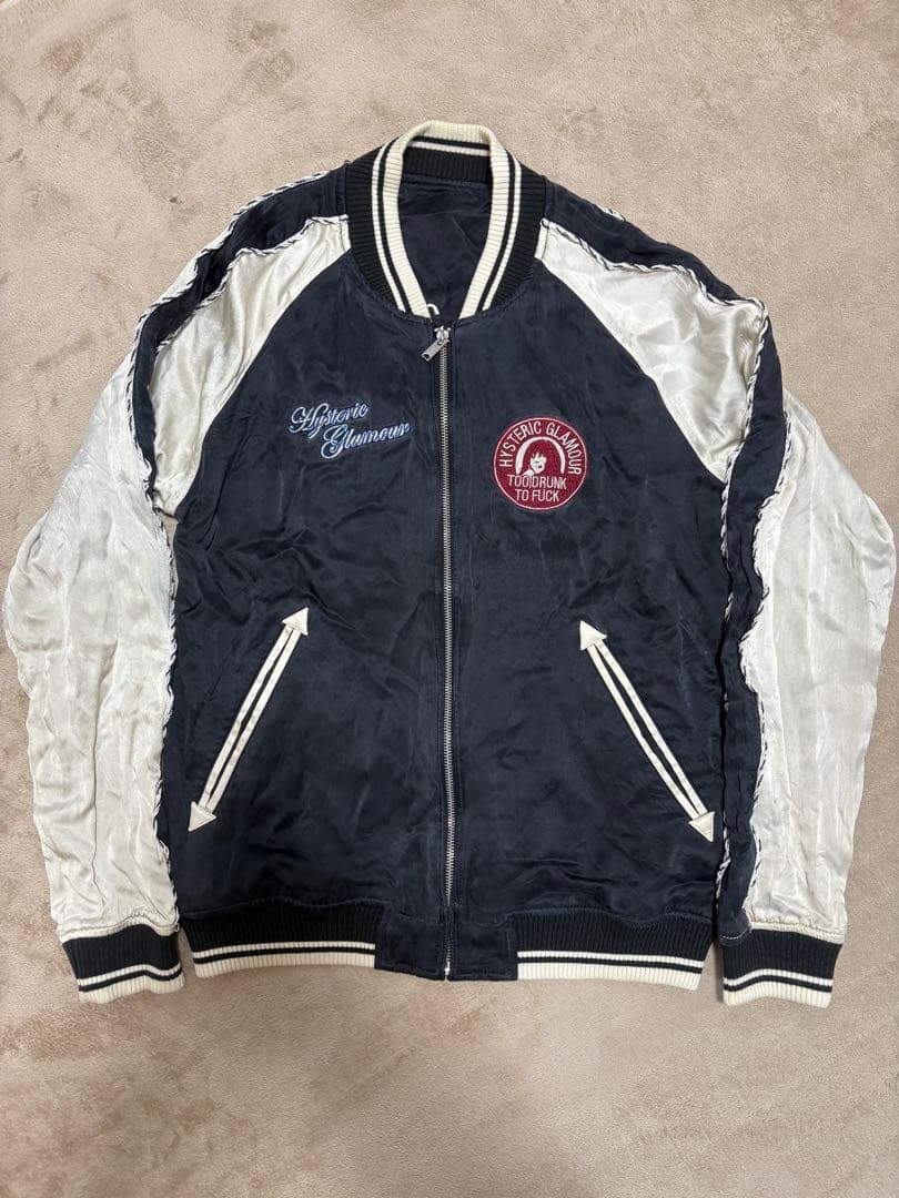 ヒステリックグラマー　ヒスガール　両面リバーシブルスカジャン　サイズM