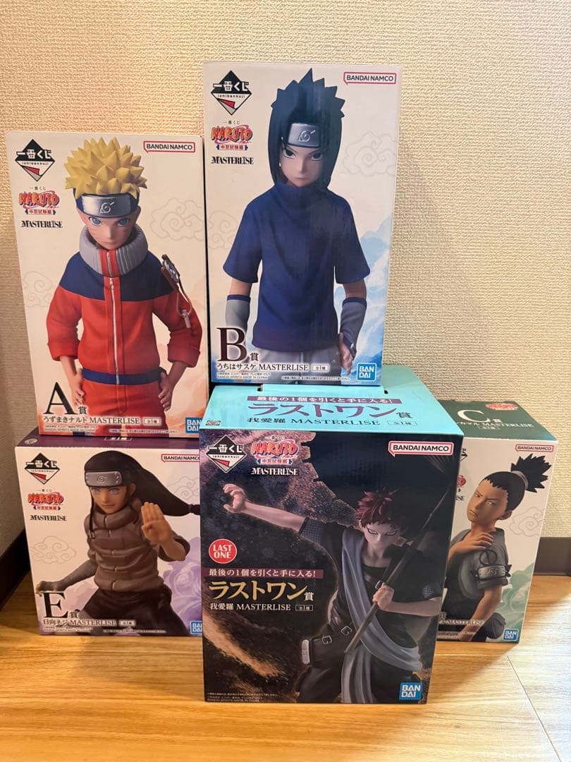 ナルト 一番くじ フィギュア 中忍試験 まとめ売り