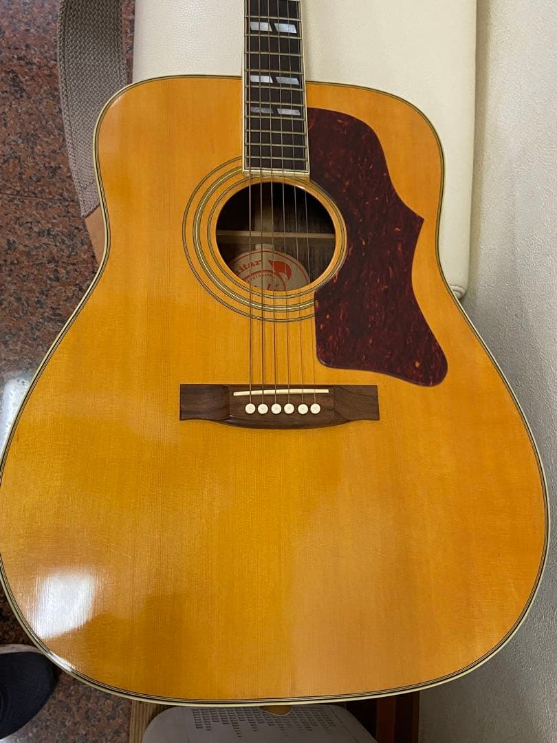 最終値下げ　chaki W-6 ビンテージギター　ハードケース付き