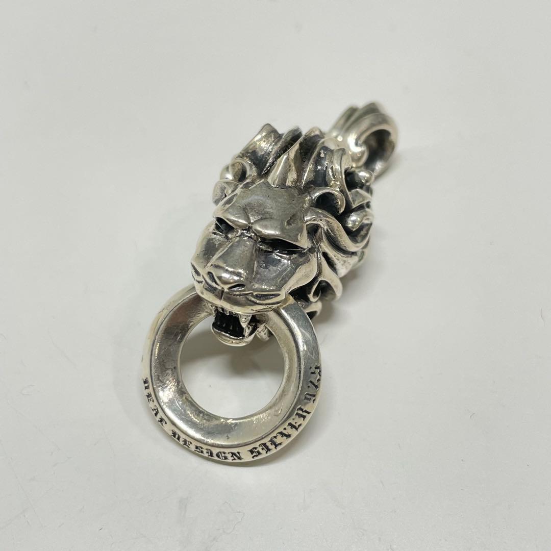H*i様 DEAL DESIGN シルバー925 ライオンヘッドペンダント