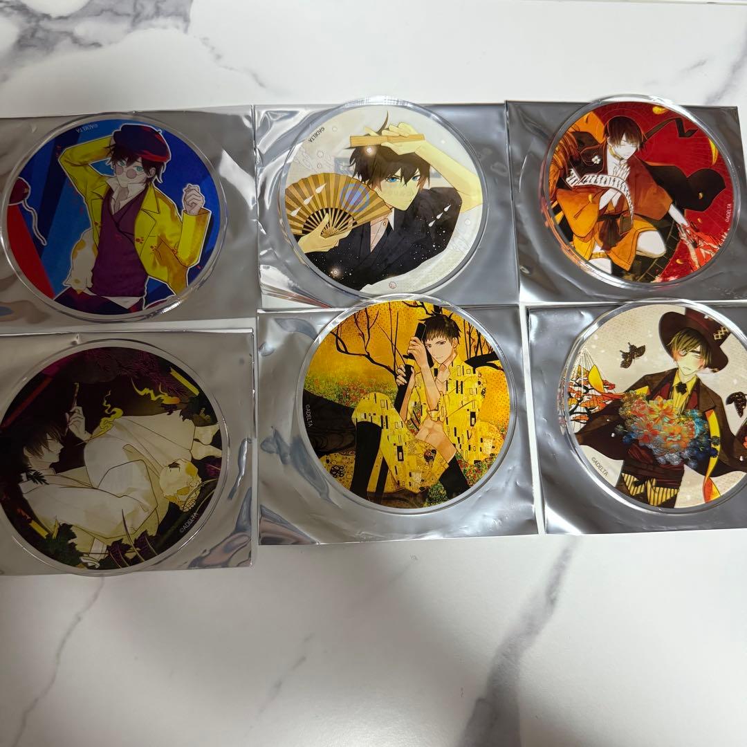 古書店街の橋姫　グラッテ　アクリルコースター　　第2段　全種セット