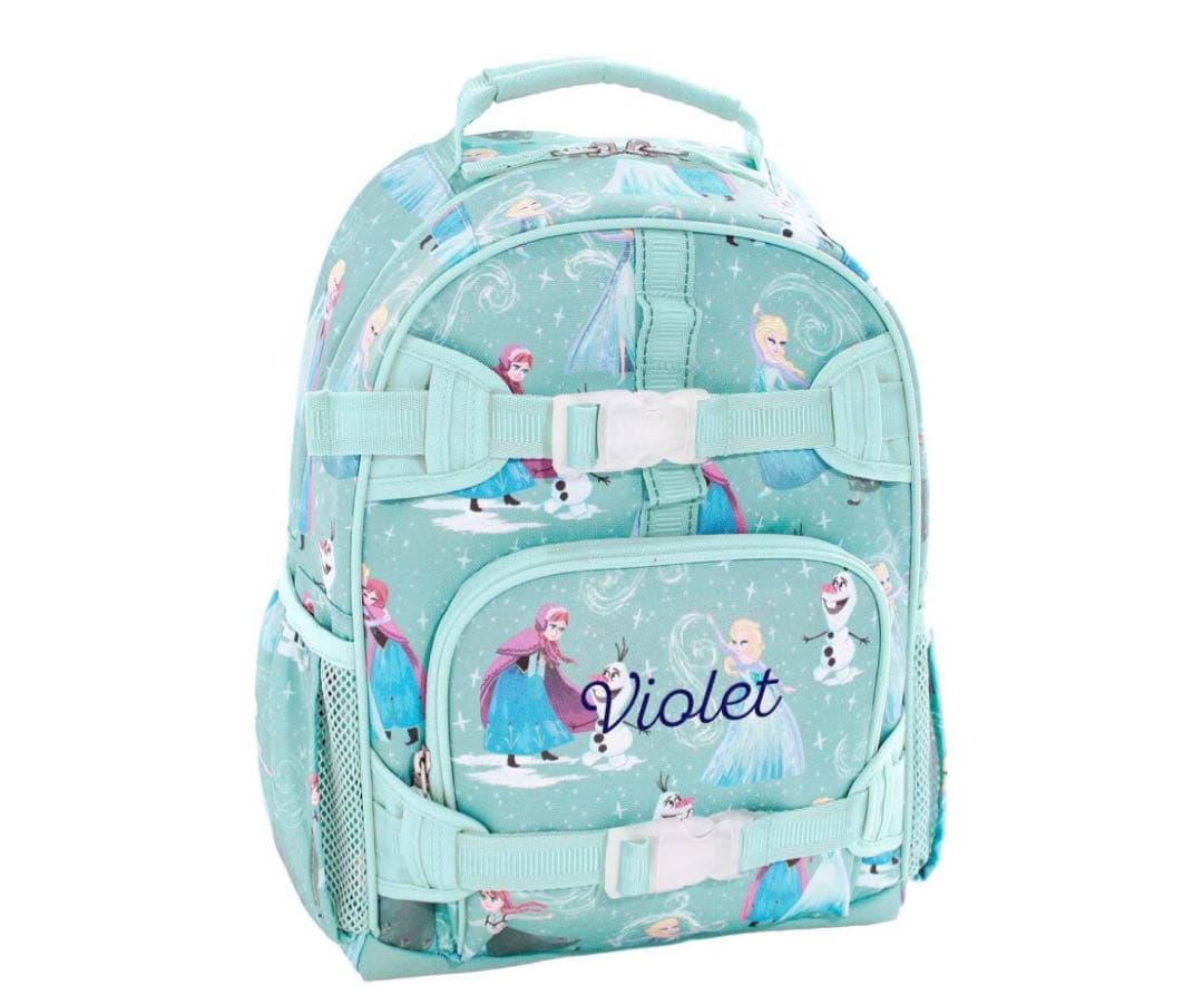 新品 ポッタリーバーン リュック アナ雪 エルサ 水色 レッスンバッグ 通園 新品 ポッタリーバーン リュック アナ雪 エルサ 水色 レッスンバッグ