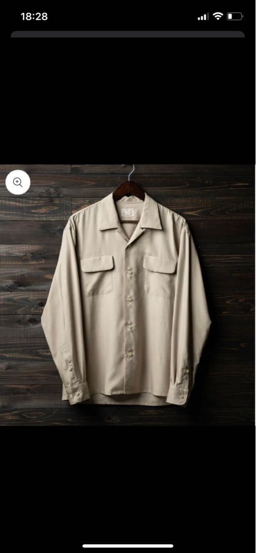 ✨ yu様用　PABLO VINCI Open collar shirt ✨