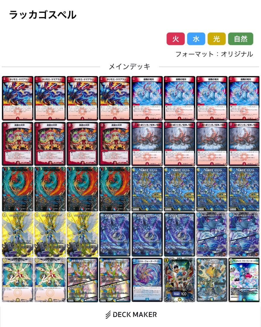 【値下げ可】ラッカゴスペルデッキ　+改造パーツ+トリーヴァゴスペルパーツ ロック型トリーヴァゴスペル解説｜かいと