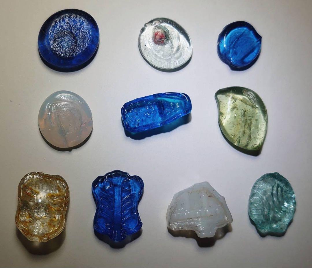 型押しおはじき ラムネ含む