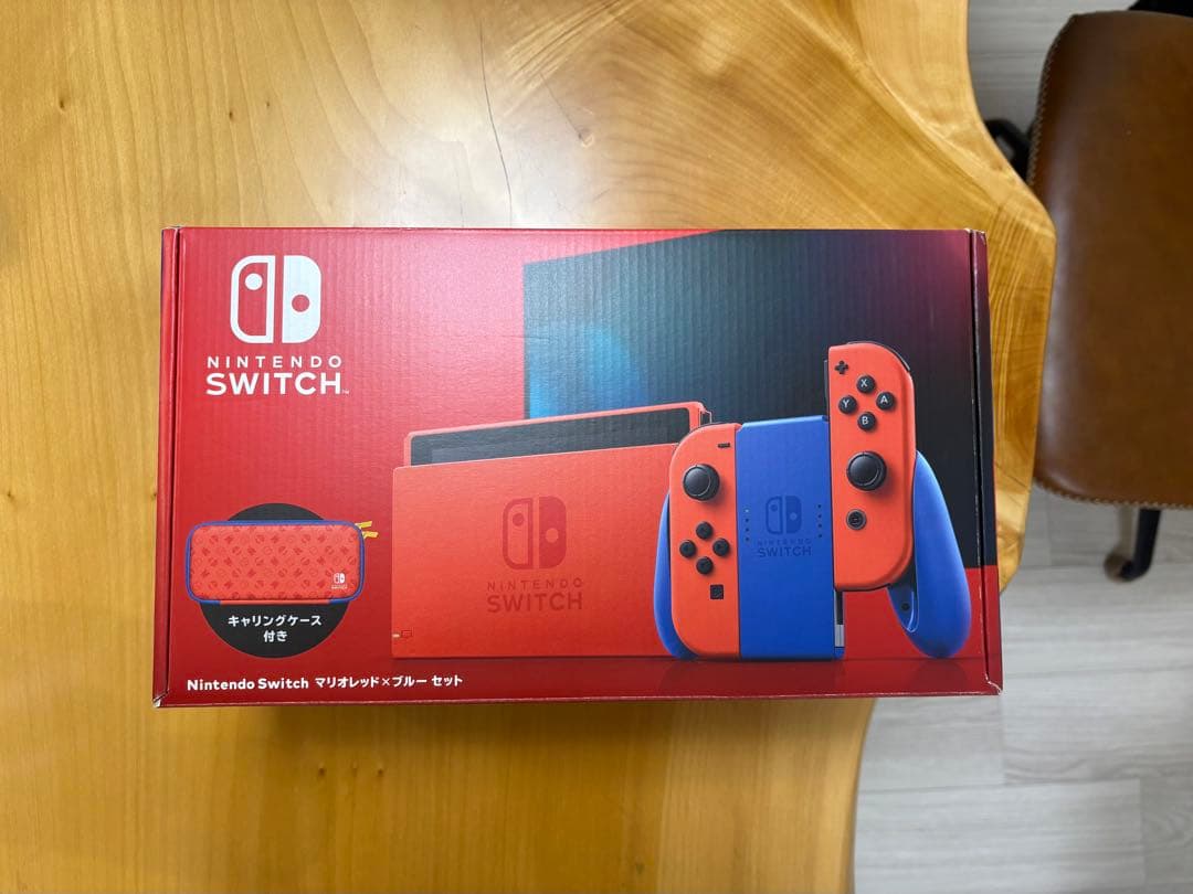 【フルセット】Nintendo Switch マリオレッド×ブルー　セット　本体