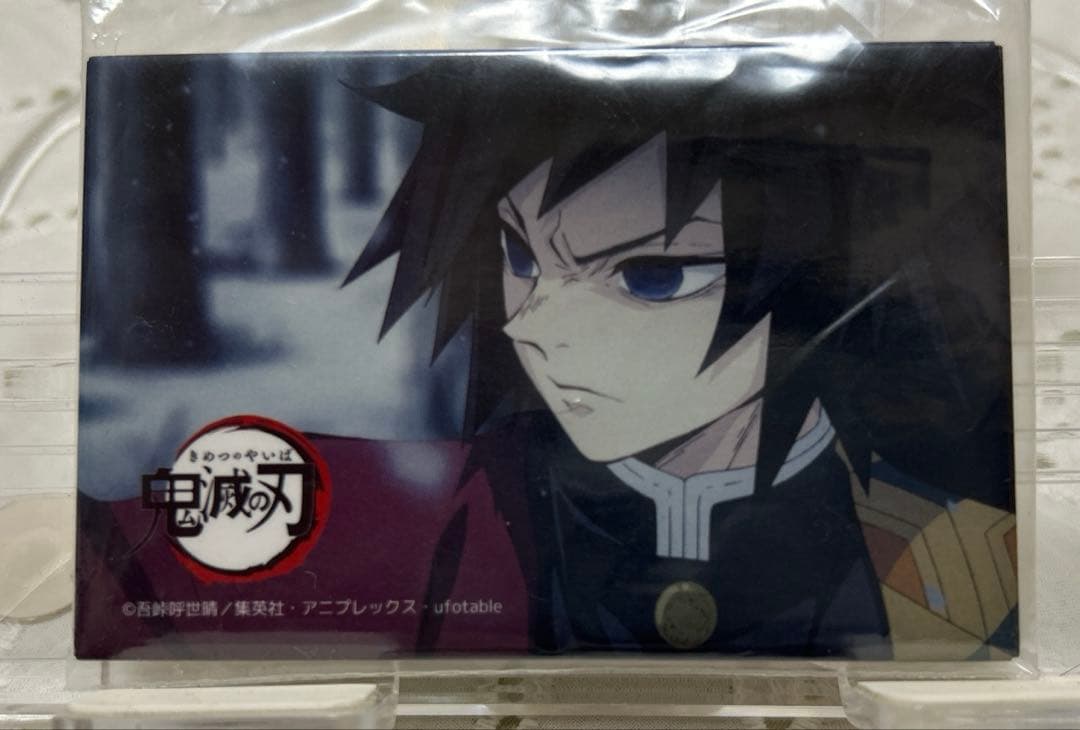 鬼滅の刃 場面写スクエア缶バッジ A 立志編 冨岡義勇のみ ラスト！