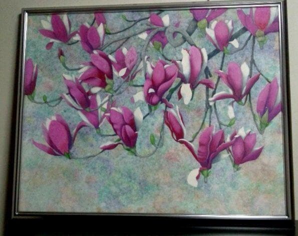 絵画　日本画　アルミ額付き　差し替え画　2枚付き 楽天市場】高精細デジタル版画 額装絵画 現代日本画シリーズ 麗水の彩