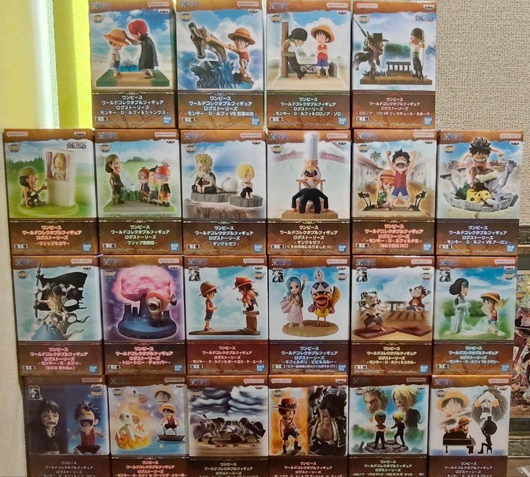 【全セット】ワンピース　ワールドコレクタブルフィギュア　ログストーリーズ