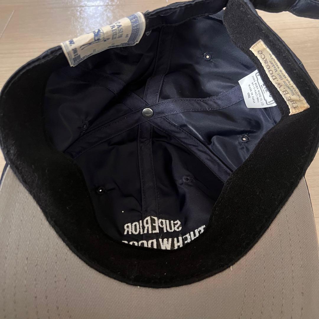 THE H.W.DOG&CO BIKERS CAP ネイビー