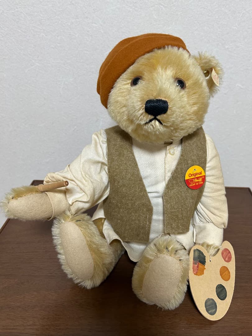 シュタイフ テディベア 1997年製 ブリューゲルベア ヴィンテージ 箱入り シュタイフ テディベア 1997年製 ブリューゲルベア ヴィンテージ