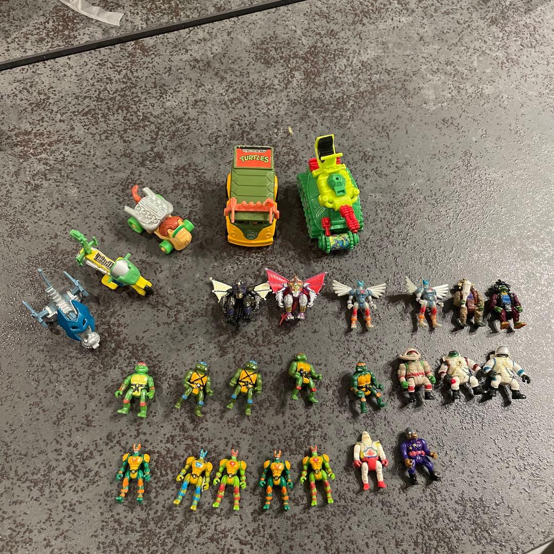 ミュータントタートルズフィギュアセット