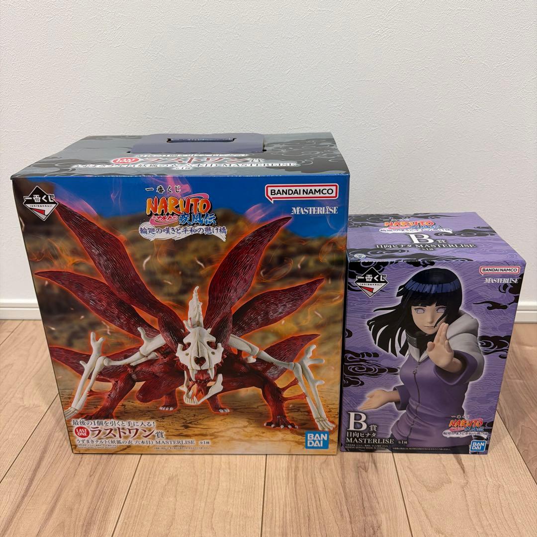 一番くじナルト疾風伝　B賞ヒナタ&ラストワン賞うずまきナルト 一番くじ NARUTO-ナルト- 疾風伝 輪廻の嘆きと平和の懸け橋｜一番くじ