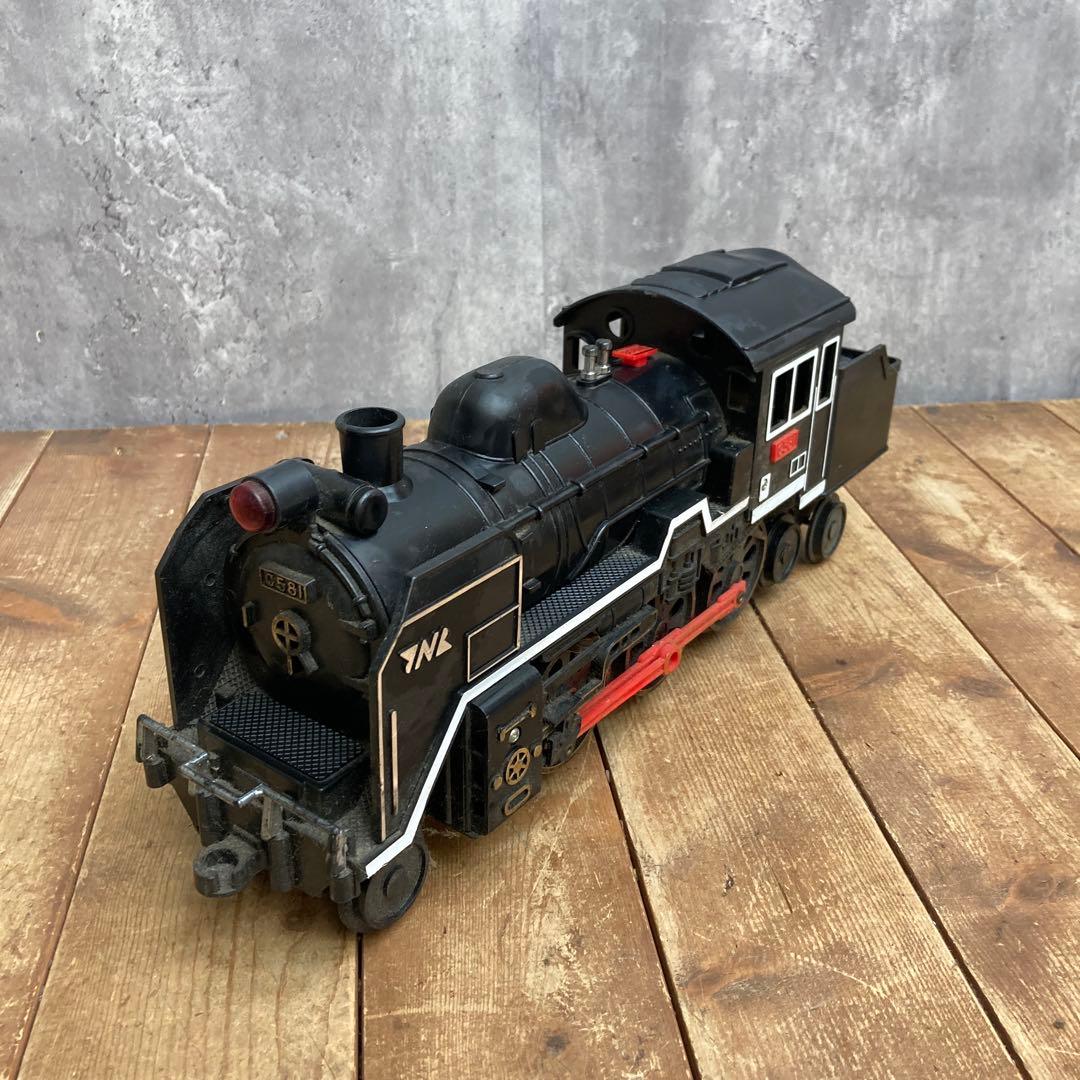 E-壁 【希少・レトロ】JNR C581 蒸気機関車 玩具 鉄道模型 置物 - メルカリ