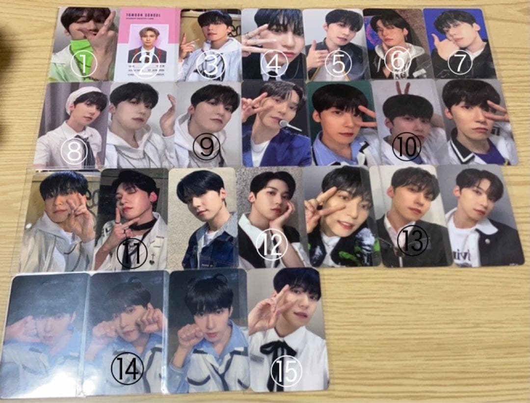 ONEUS ゴニ コンヒ ヨントン 対面サイン会 ラキドロ 特典 トレカ 🪼 #TWS #투어스 🪼 TWS ジフンくん はじめまして Play Hard yzy