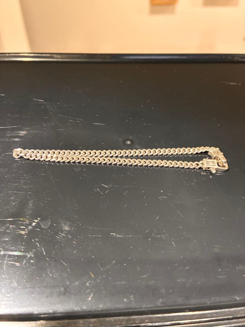 a*様 トムウッド　TOMWOOD Curb Bracelet M 7インチ TOMWOOD - Curb Bracelet M Gold 7.7Inch / カーブ ブレスレット(19.5