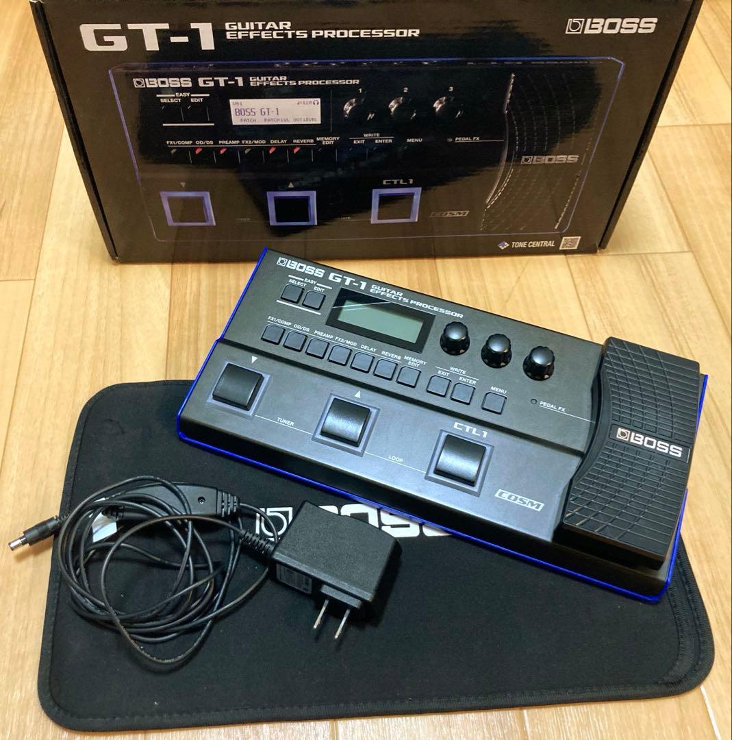 BOSS GT-1 純正アダプター　ソフトケース付き