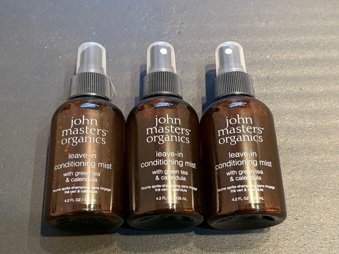 【新品未開封】john masters organics ヘアミスト×３本