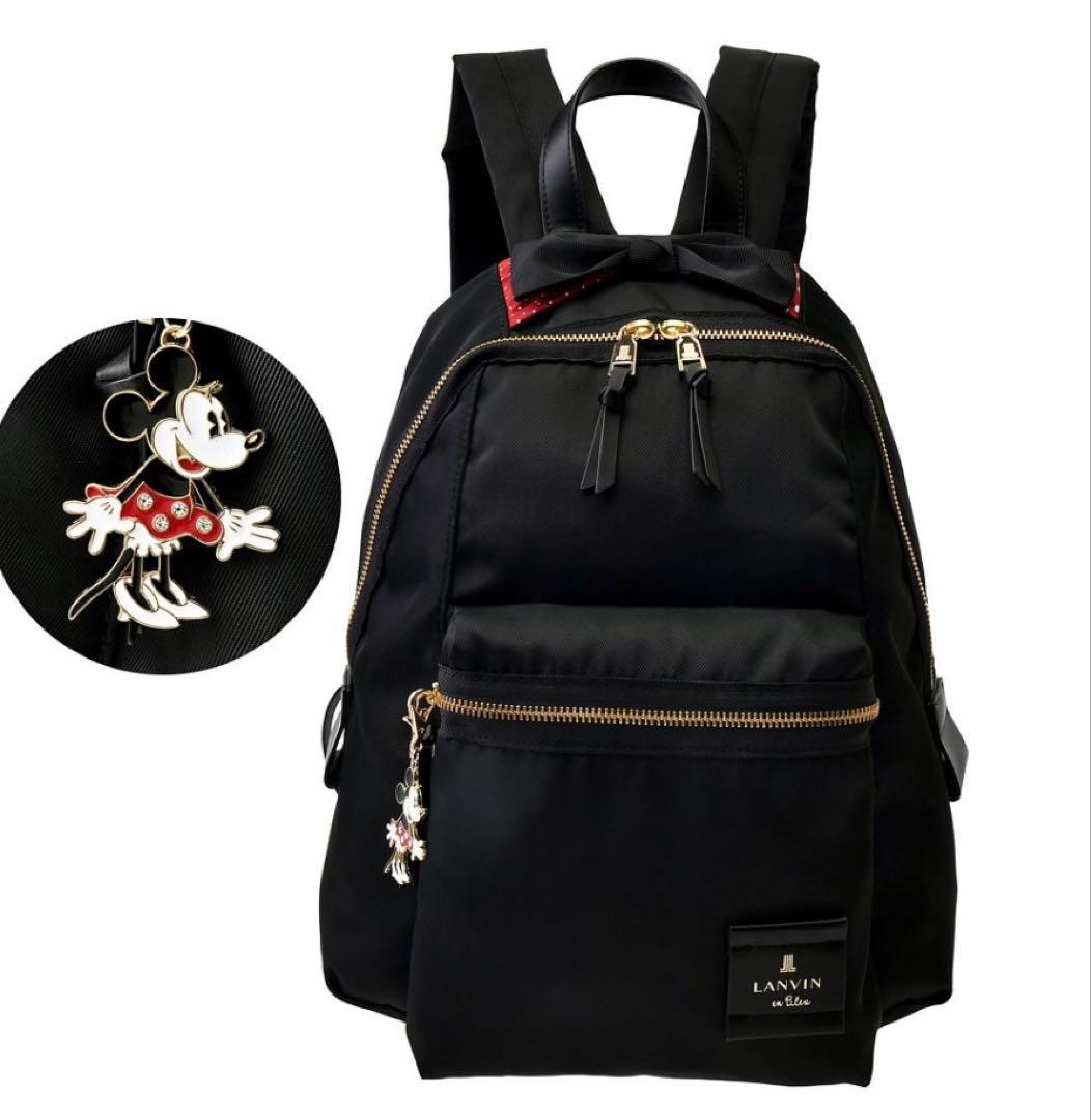 LANVIN ブラックリュック ミニー付き フラッグシップ東京♡本日発売！！LANVIN en Bleu | ♡みみの気まぐれ