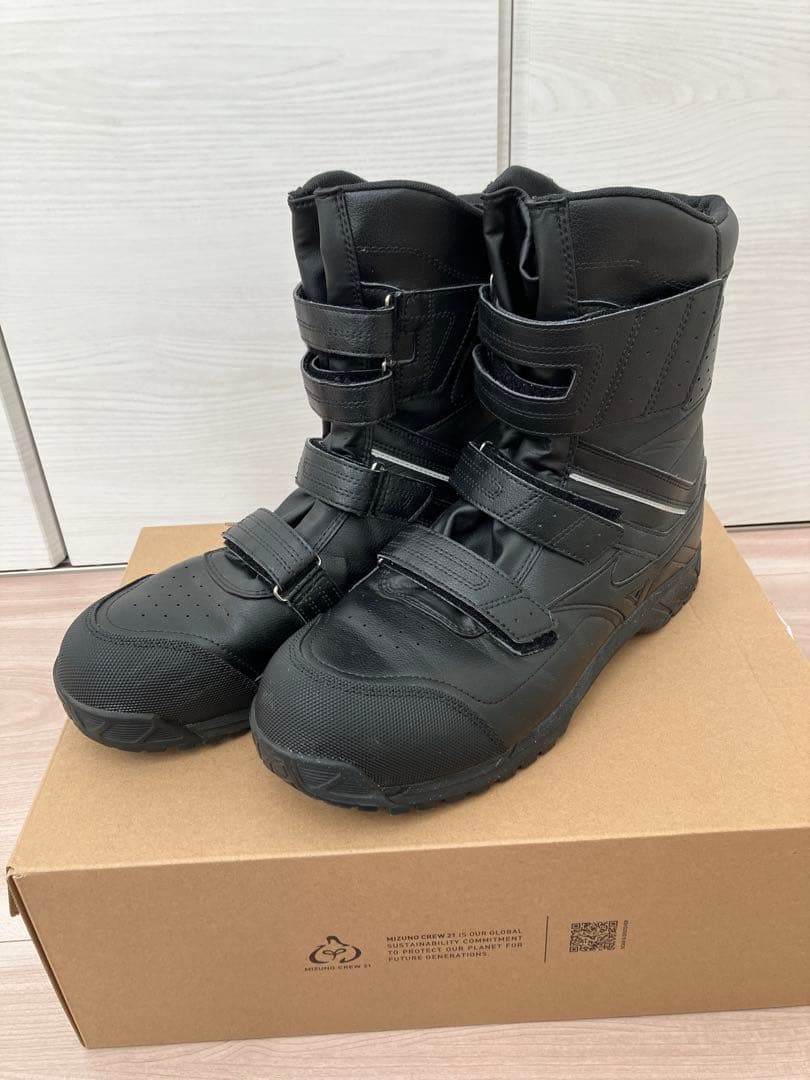 Mizuno 安全靴 ハイカット JSAA A規格 27.0cm（ほぼ新品）